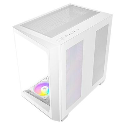 5. Antec Gamer C5 ARGB Weißes Midi-Tower-Gehäuse Weiß (Einzelhandel)