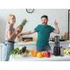 30. ELDOM Slow Juicer PJ350 250 W Schwarz Zwei Filter Neue Generation Schwerlastpresse