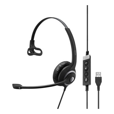 EPOS IMPACT SC 230 USB MS II Headset, kabelgebunden, Kopfbügel, Büro/Callcenter, USB Typ-A, Schwarz