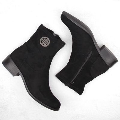 7. Jezzi W Wildleder Stiefeletten ASA198-28 JEZ432A