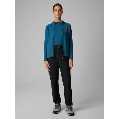 6. Damen-Trekking-Sweatshirt, schmal geschnitten, ohne Kapuze, Größe 4F 4FRSS26TFSWF0986-46S