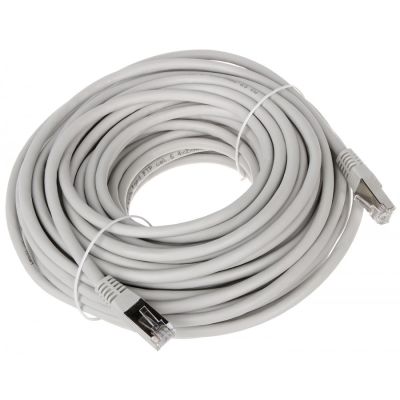 LANBERG PATCHCORD CAT.6 FTP 15M GRAU FLUKE BESTANDEN