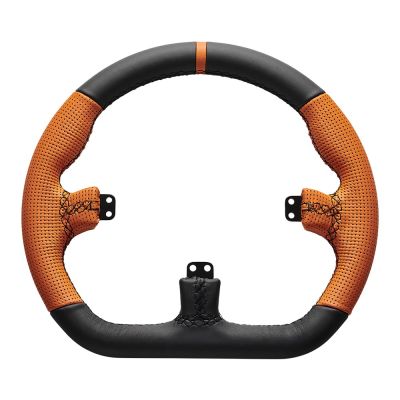 5. Asetek SimSports GT – Lenkradkranz – geschlossenes D, schwarz-orange