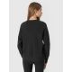 3. Mädchen-Sweatshirt aus Bio-Baumwolle, ohne Reißverschluss, ohne Kapuze, 4F Junior