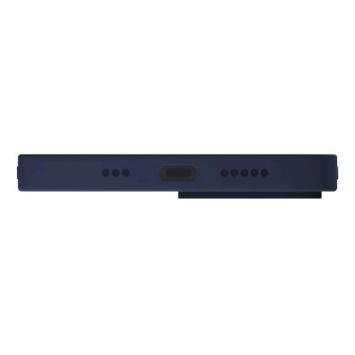 5. 3mk Silikonhülle für iPhone 16 Plus - Marineblau