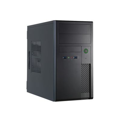 2. Chieftec Elox XT-01B-350GPB Gehäuse (Micro ATX; Schwarz)