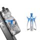 3. Rockbros RKL02 Flaschenhalter aus Aluminium – Blau und Silber
