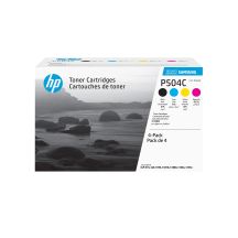 Samsung CLT-P504C 4er-Pack Tonerkartuschen (Schwarz/Cyan/Magenta/Gelb)