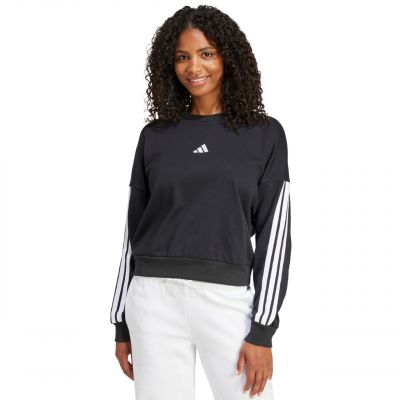 6. adidas Essentials 3-Streifen French Terry Sweatshirt W JE0016