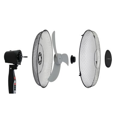 8. Esperanza TYPHOON EHF002KE Standventilator (schwarz)