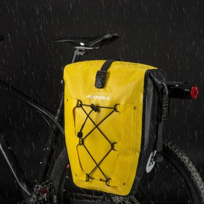 2. Rockbros 30140022005 Wasserdichte Fahrradtasche 25-32L - Gelb