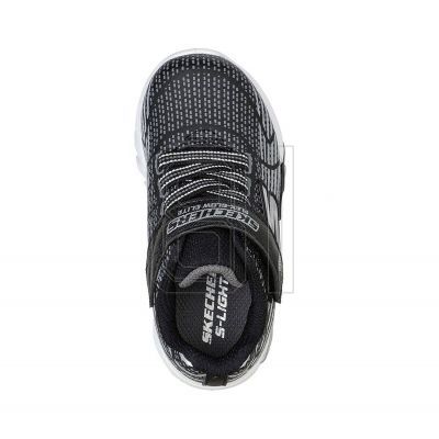 3. Skechers S Lights Flex-Glow Elite Jr Turnschuhe 400135N-BKGY