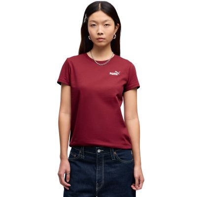 Puma Damen ESS Small No. 1 Logo T-Shirt (Braun) 682373 23