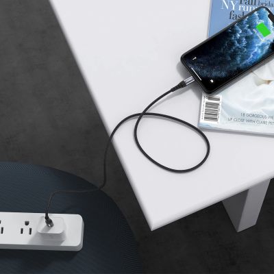 10. Choetech IP0039 USB-C/ Lightning MFi-Kabel, 1,2 m lang – Schwarz