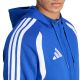 4. adidas Tiro 26 League Sweatshirt-Kapuzenpullover mit durchgehendem Reißverschluss für Herren, Blau, KF9105