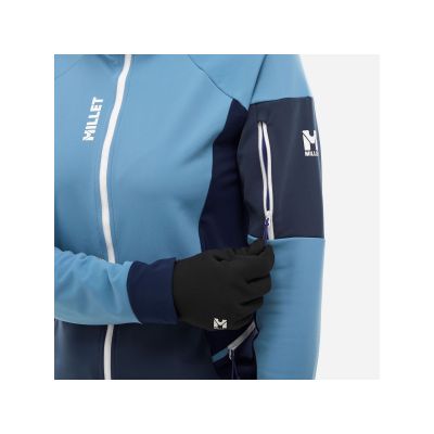 5. MILLET PIERRAENT HOODIE Skijacke blau