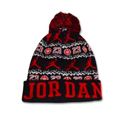 3. Air Jordan Peak Unisex Bommel-Wintermütze - FN4673-010