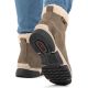 6. Gefütterte Damen-Lederboots im Trekking-Stil, braun, Rieker 45925-25