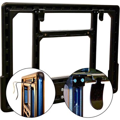 12. Basketball-Rückwand 82 x 58 cm mit Ring 38 cm Hurricane