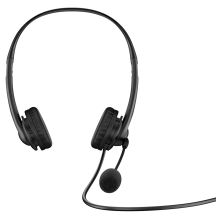 HP Stereo-USB-Headset G2, kabelgebundener Kopfhörer mit Mikrofon, Schwarz, 428H5AA