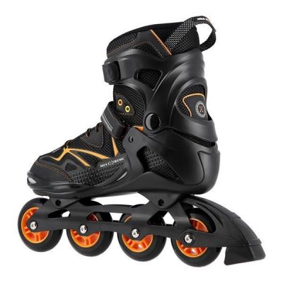 5. NILS Extreme NA9022 Inlineskates schwarz und orange Größe 42 (ABVERKAUF)
