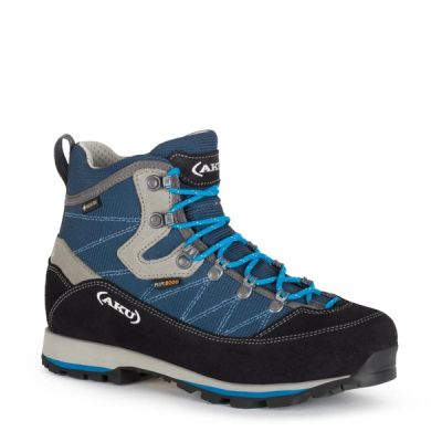 Aku Trekker Gore-Tex Damen-Wanderschuhe, knöchelhoch, blau