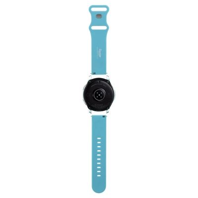 2. Hello Kitty Silikon-Katzenkopf-Universalband 22 mm – Blau