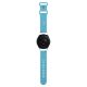 2. Hello Kitty Silikon-Katzenkopf-Universalband 22 mm – Blau