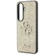 6. Guess Fixed Glitter Big 4G Metal Logo Hülle für Samsung Galaxy S26 - Gold