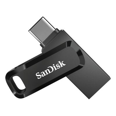 11. SanDisk Ultra Dual GO SDDDC3-064G-G46 USB-Stick (64 GB; USB 3.0, USB-C; schwarz)