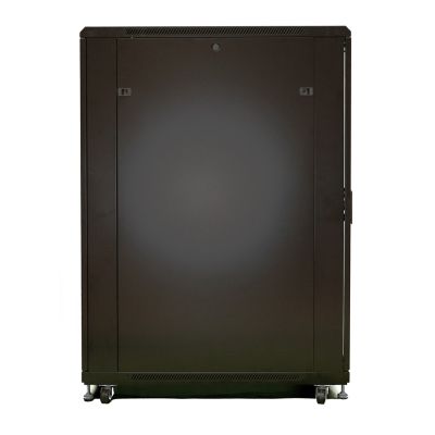 10. Extralink 37U 600x1000 EX.11403 Schwarzer Standrack-Schrank