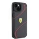 4. Ferrari FEHCP15SPTWK iPhone 15 6,1" schwarz/schwarzes Hardcase Twist Metal Logo