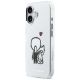 2. Karl Lagerfeld Karl & Choupette MagSafe Back Case für iPhone 17 - Transparent