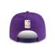 6. New Era 9SEVENTY Los Angeles Lakers NBA Team Lila Stretch Snapback Cap - 60755432
