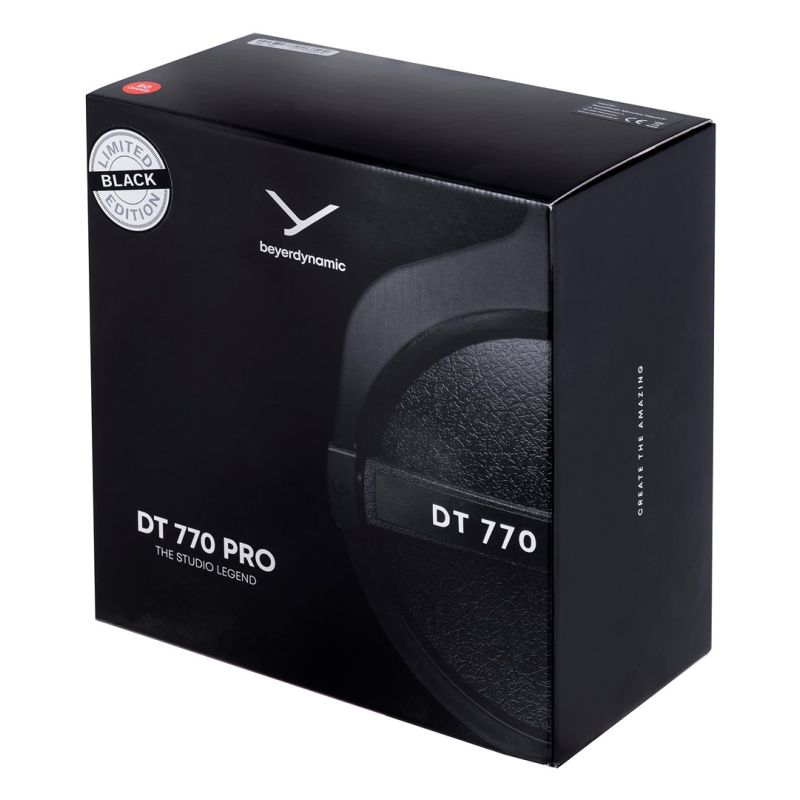 35. Beyerdynamic DT 770 PRO 80 OHM BLACK LIMITED EDITION - Geschlossener Studio-Kopfhörer