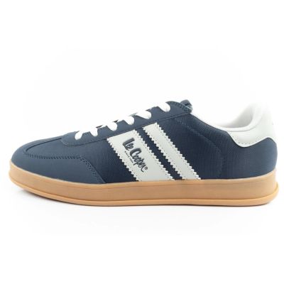 2. Lee Cooper Herren-Sneaker, modisch, bequem, langlebig, Marineblau