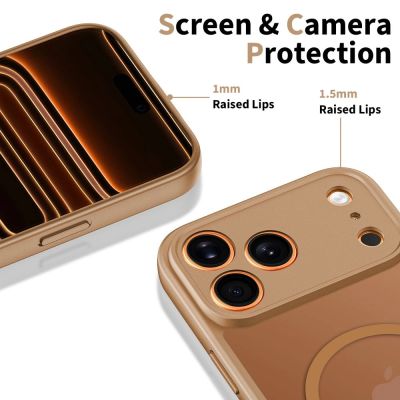 4. Tech-Protect BasicMag MagSafe Hülle für iPhone 17 Pro – Braun
