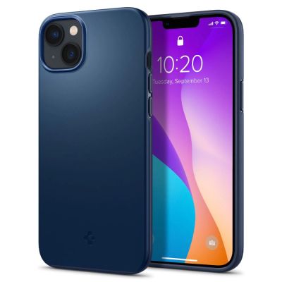 Spigen Thin Fit Hülle für iPhone 14 Plus – Blau