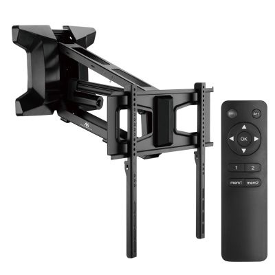 48. MACLEAN Elektrische TV-Halterung über dem Kamin 37"-70" 35 kg mit Fernbedienung MC-891