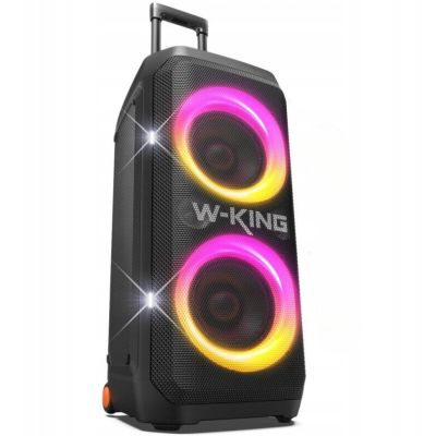 2. W-KING T12 Kabelloser Bluetooth-Lautsprecher Schwarz