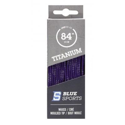 BlueSports Titanium 902041 Gewachste Schnürsenkel