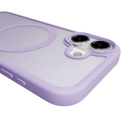 6. Puro Gradient TPU MagSafe-kompatible Hülle für iPhone 17 - Lila