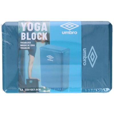 6. UMBRO BLOCKWÜRFEL FÜR ÜBUNGEN, YOGA, PILATES UND FITNESS, BLAU