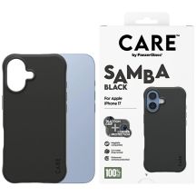 CARE by PanzerGlass Modisches Samba MagSafe Case für iPhone 17 - Schwarz