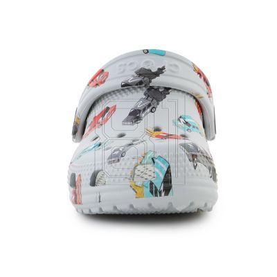 7. Crocs Classic Race Cars Graphic Jr 210992-1NN Flip-Flops