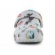 7. Crocs Classic Race Cars Graphic Jr 210992-1NN Flip-Flops