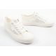 8. Lee Cooper Damen-Sneaker, durchbrochenes Muster, weiß, bequem, Sommerschuhe