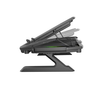 3. GENESIS Oxid 850 Kühlpad für Laptops 43,9 cm (17,3") 2500 U/min Schwarz