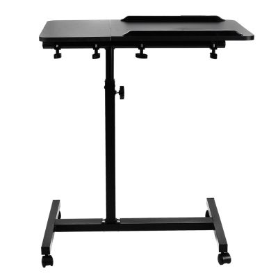 3. MACLEAN Mobiler Schreibtisch-/Laptopständer, Schwarz, Höhenverstellbar 59–89 cm, max. 30 kg MC-121 B