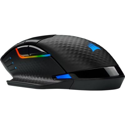 5. Corsair Dark Core RGB PRO Kabellose Gaming-Maus – Schwarz